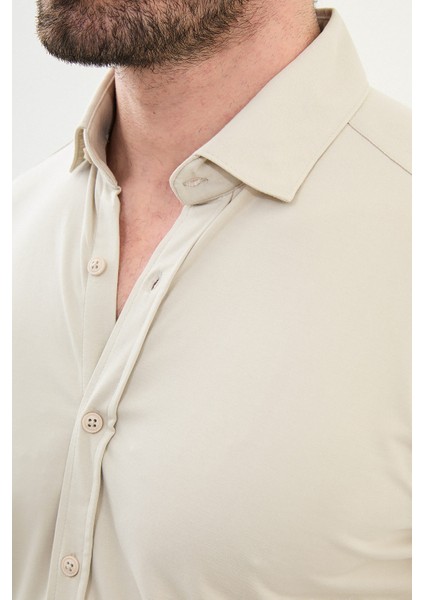 Düz Slim Fit Erkek Gömlek fiyatları