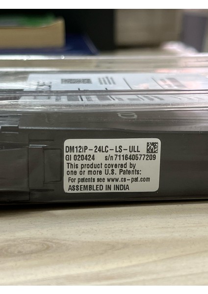 Fiber Optik Mpo Kaset In 2x2 12 Port Dx Out mm