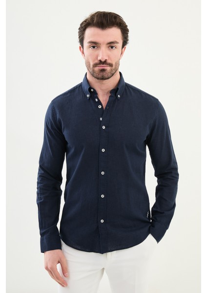 Gömlek Üstten Düğmeli