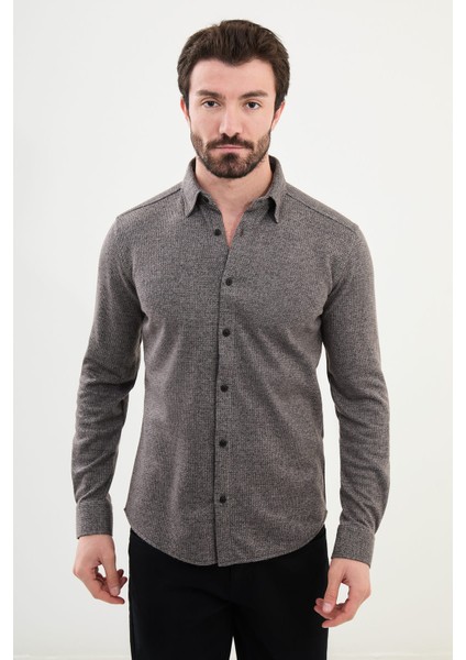 Gömlek Gizli Düğmeli