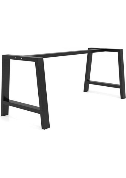 Siyah Metal Modern Masa Ayağı