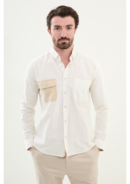 Gömlek Üstten Düğmeli