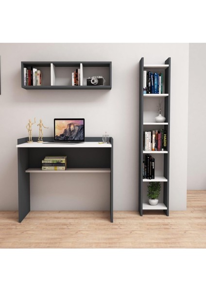 U1030 Nurbanu Kitaplık ve Raflı Çalışma Ma