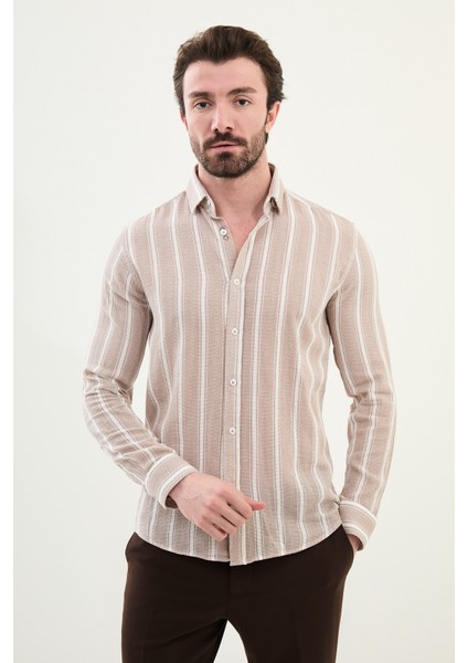 Gömlek Gizli Düğmeli