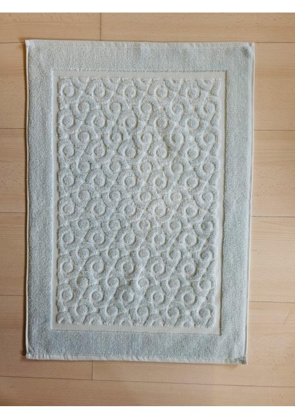 Göz Desen Banyo Paspası Jakarlı Pamuklu 50 x 70 cm