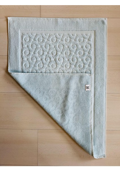Göz Desen Banyo Paspası Jakarlı Pamuklu 50 x 70 cm