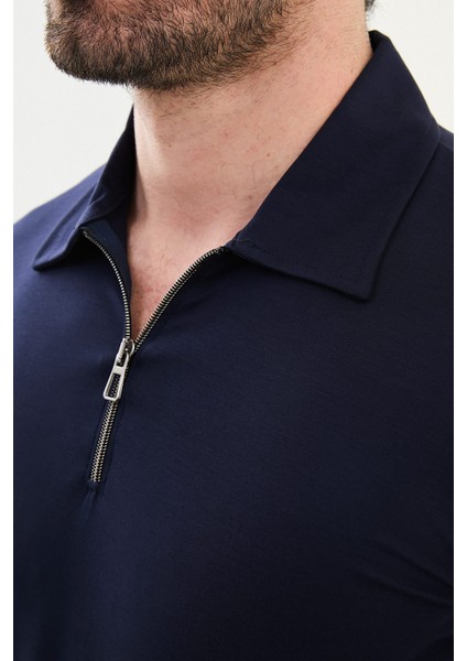 Penye Polo Fermuarlı Yaka fiyatları