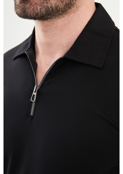 Penye Polo Fermuarlı Yaka fiyatları