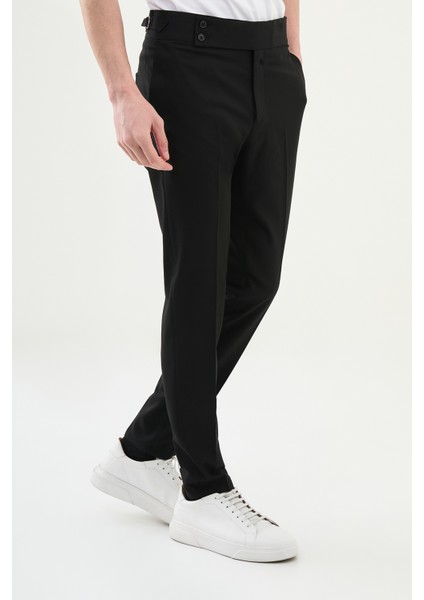 Pantolon Tokalı Geniş Kemer