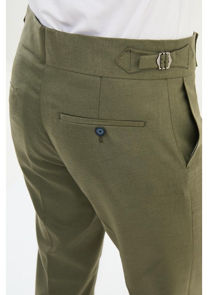 Pantolon Tokalı Geniş Kemer