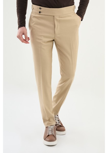 Pantolon Tokalı Geniş Kemer