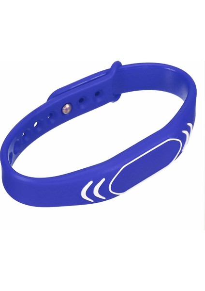 125KHZ Rfid Manyetik Bileklik Mavi Su Geçirmez Silikon Proximity Göstergeç 125 Khz Kapı Geçiş Personel Takip Depo Havuz EM4100
