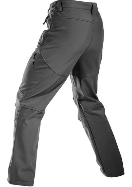 Co. Erkek Çift Katmanlı Ultra Kalın Kışlık Kayak Motorcu Outdoor Softshell Pantolon fiyatları