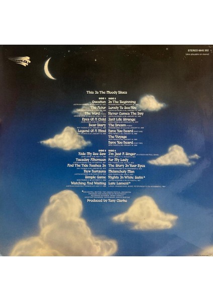The Moody Blues – This Is The Moody Blues 1974 Hollanda Baskı Çift Plak Lp fiyatları
