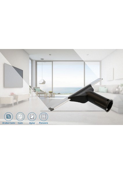 Buharlı Temizleme Makinesi Cam Silme Aparatı Karcher Sc 5 ile Uyumlu fırsatları