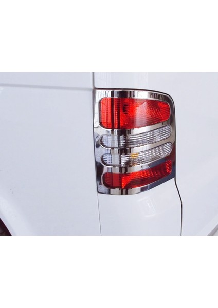 Vw T5 Transporter 2003-2009 arası Krom Stop Çerçevesi 2 Parça P.Çelik