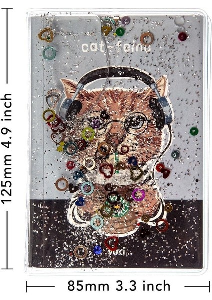 Simli ve Sulu Kapaklı Renkli Sayfalı Desenli Mini Defter fiyatları