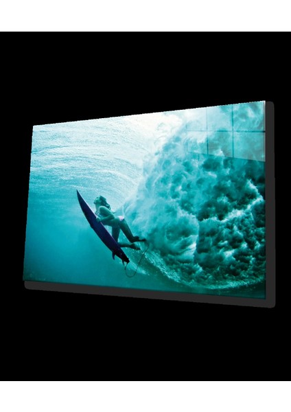 Deniz Sörfü Cam Tablo Sea Surfing