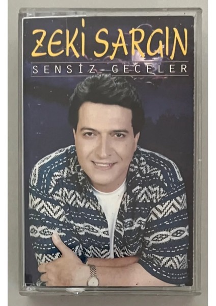 Zeki Sargın Sensiz Geceler Kaset (Orjinal Dönem Baskı Kaset)