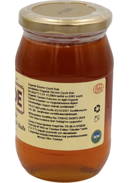 Süzme Çiçek Balı 2X460 gr