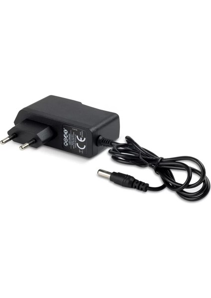 12V 1A Modem ve Arduino Uyumlu Plastik Kasa Priz Tipi Adaptör YL22-0012