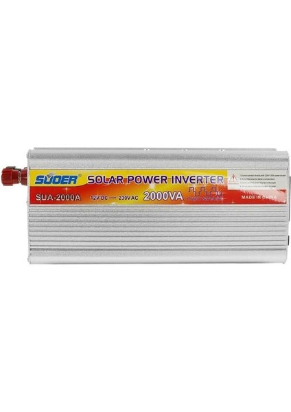 Inverter 2000 Watt 12 Volt Modifiye SUA-2000A