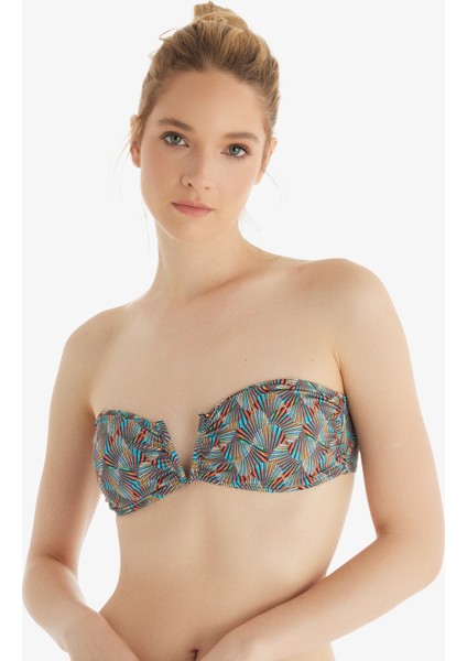 Kadın Bikini Üst 10717 - Desenli modelleri