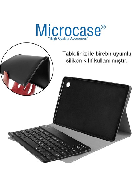 Xiaomi Mi Pad 7 Tablet Uyumlu Bluetooth Klavyeli Standlı Kılıf - Bkk4
