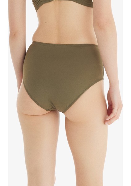 Kadın Yüksek Bel Bikini Altı 10730 - Yeşil fırsatları