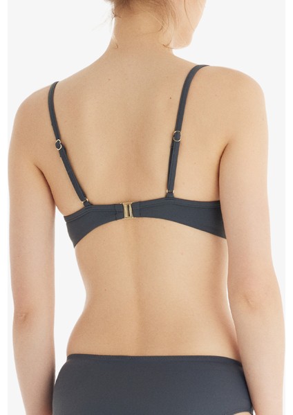 Kadın Push-Up Bikini Üstü 10727 - Antrasit
