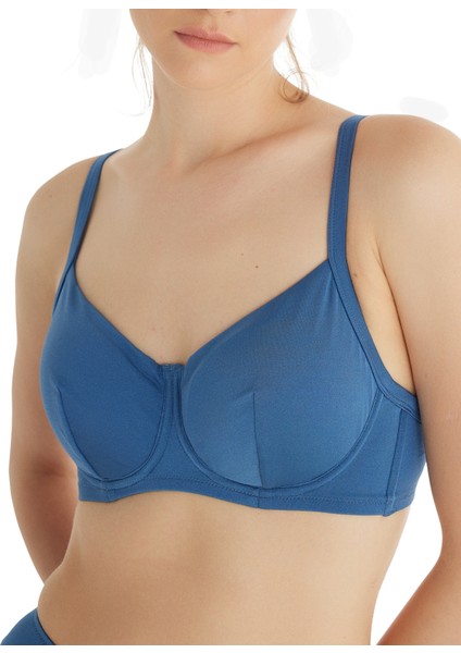 Kadın Bikini Üstü 10711 - Mavi