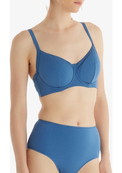 Kadın Bikini Üstü 10711 - Mavi fiyatları