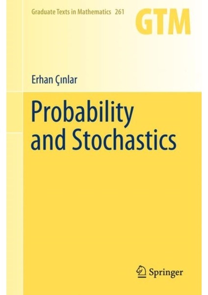 Probability And Stochastics (Graduate Texts In Mathematics)