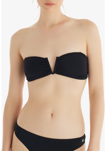 Kadın Bikini Üstü 10735 - Siyah