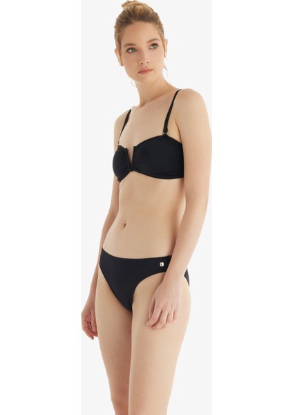 Kadın Bikini Üstü 10735 - Siyah
