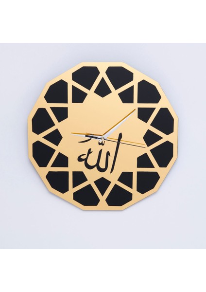Şeffaf akrilik duvar saati, 35x35, turuncu, geometrik stil, salon, mutfak ve ofis için fiyatları
