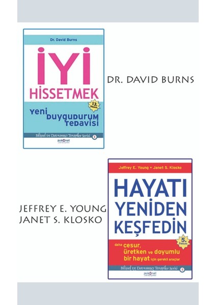 İyi Hissetmek-Hayatı Yeniden Keşfedin Seti Ciltsiz Dr. David Burns ve Jeffrey E. Young