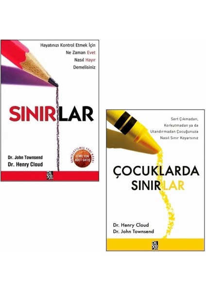 Sınırlar # Çocuklarda Sınırlar 2 Kitap Set Herny Cloud