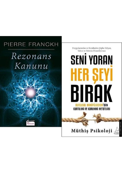 Rezonans Kanunu + Seni Yoran Her Şeyi Bırak / 2 Kitap Set