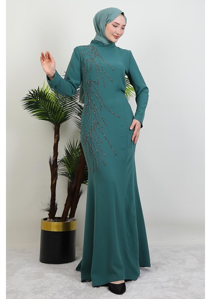 Hiranur Tesettür Elbise Lacivert fırsatları