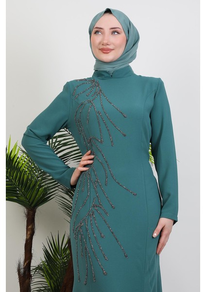 Hiranur Tesettür Elbise Lacivert indirimleri