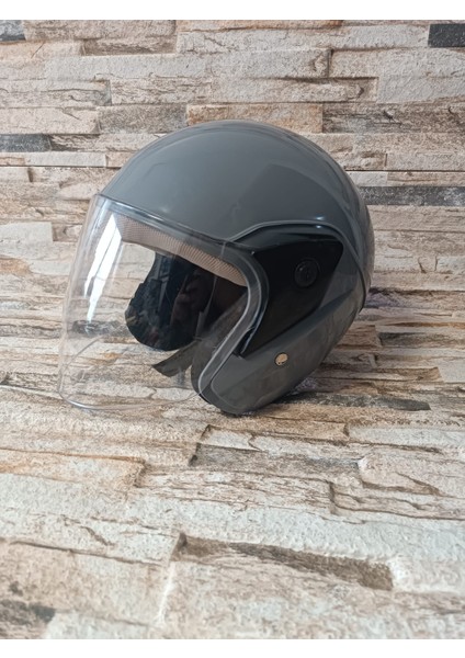 Yarım Çenesiz Açık Kask V2