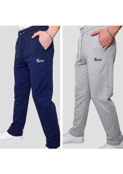 FRS-2509X2 Erkek Eşofman Altı 2'li Paket