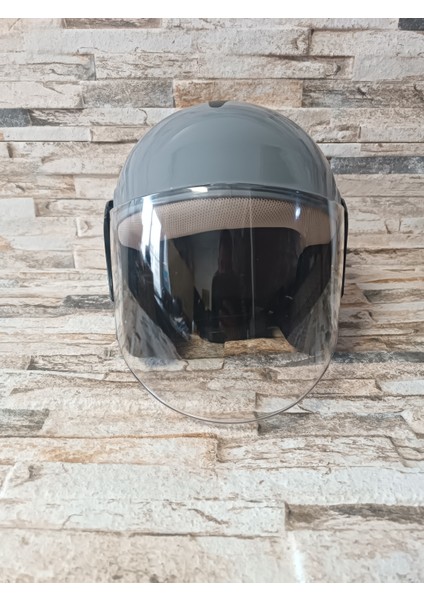 Yarım Çenesiz Açık Kask V2