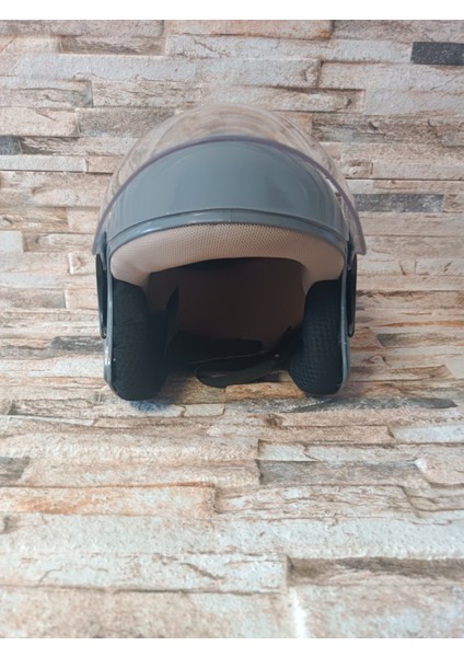 Yarım Çenesiz Açık Kask V2