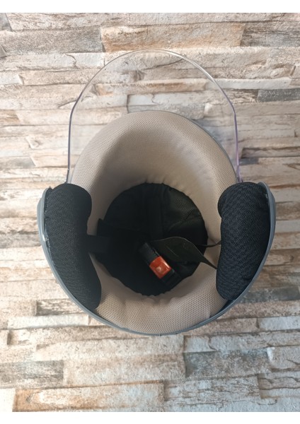 Yarım Çenesiz Açık Kask V2