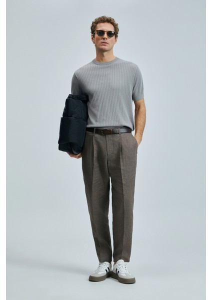 Erkek Spear Kazak 111090097 Açık Gri