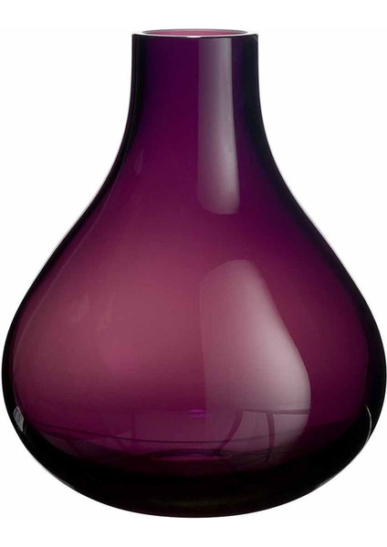 Violet Bulb Vazo 22 cm Mor