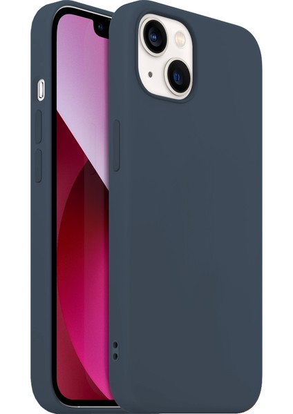 Buff iPhone 13 Rubber S Kılıf Storm Blue