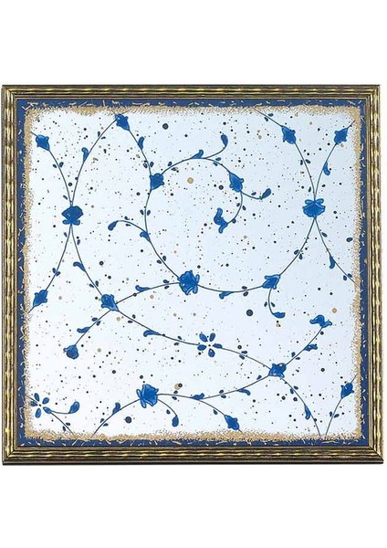 Haliç Işi Desen Ayna 22 x 22 cm